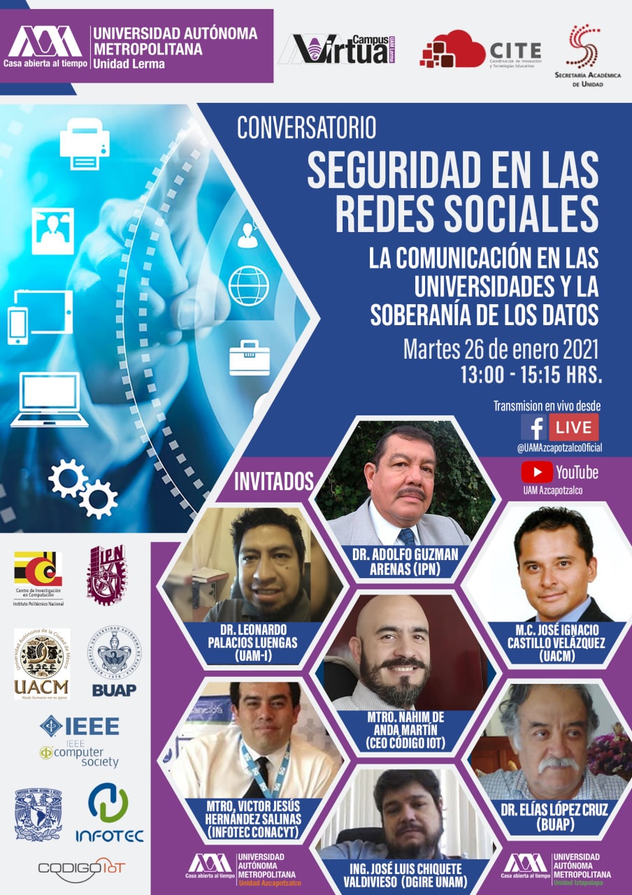 UAM seguridad en redes sociales