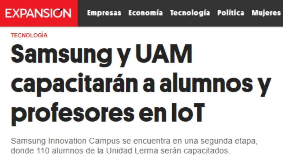 codigo iot samsung