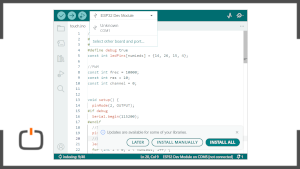 Configuración del IDE Arduino para ESP32CAM